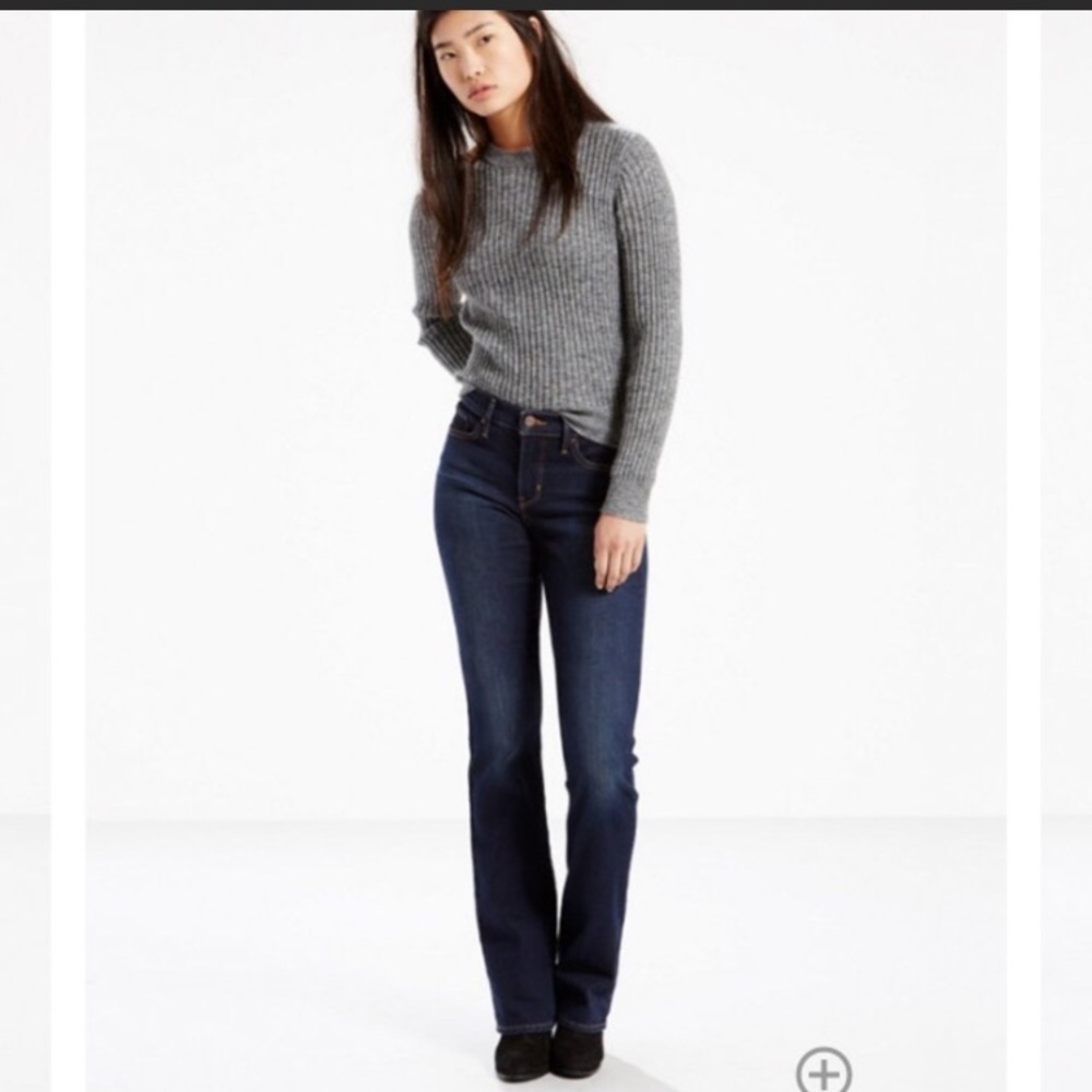Levi’s 315 Slimming Bootcut Jean Dark Wash